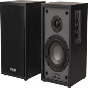 데이턴 오디오 클래식 B40A 블루투스 5.0 책장 스피커 40W RMS 4인치 우퍼 1인치 트위터 음악 TV 및
