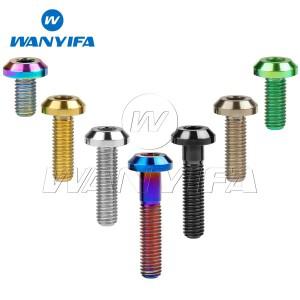 Wanyifa 티타늄 볼트 M6M8X12152025303540Mm 자전거 및 오토바이 브레이크 용 두꺼운 우산 머리 육각형