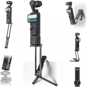 ULANZI MA66 카메라 삼각대 DJI OSMO 포켓 4와 호환 퀵 릴리즈 스탠드 1/4 마운트 Uka Arca-Swiss 마그네틱