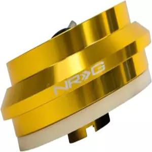 NRG 이노베이션스 레이싱 스타일 스티어링 휠 쇼트 허브 잠금식 알루미늄 샤프트 6x70mm 볼트 패턴 퀵