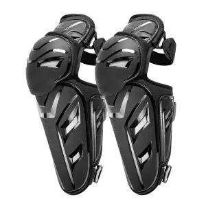 헤이지유 2pcs 남성용 오토바이 무릎 보호대 - CE 레벨 1 TPU 조절식 충돌 방지 긴 다리 소매 갑옷