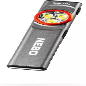 네보 슬림 미니 충전식 포켓 라이트 250루멘 2가지 모드 EDC 및 비상용 소형 손전등 마그네틱 베이스 경량