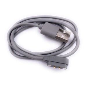 휴대용 블렌더 미니 용 스무디 USB 주스 믹서 및 채소 세탁기용 Xcivi 교체 자기 충전 케이블 2FT 회색