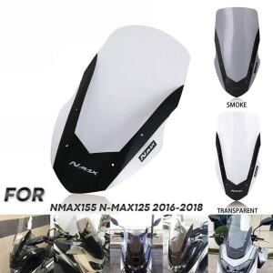 NMAX155 2016-2018용 오토바이 윈드실드 디플렉터 쉴드 스크린 액세서리