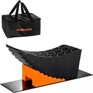 BYERNAUTO 대형 캠핑카 레벨러 RV 블록 램프 키트가 최대 6인치까지 들어 올려 여행 트레일러 타이어 교체