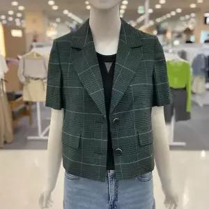 [하프클럽/숲]SOUP sh06 르세라 체크투버튼 데일리반팔자켓 OC5JKQZ