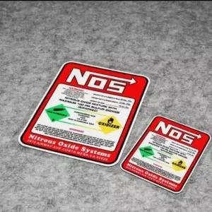 호환  드래그 레이싱 크리 에이 티브 자동차 레이싱 스티커 NOS Nitrous Oxide Systems 스티커 튜닝 비닐