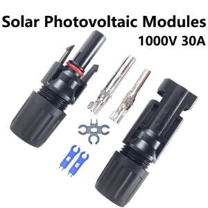 400200100402010 Pcs Solor 패널용 1000V 30A 태양광 커넥터 키트