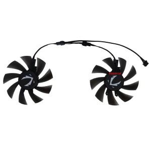 2개세트 4Pin 85MM GA92S2H,그래픽 카드 팬,VGA 쿨러,적용 대상 ZOTAC GTX 1660 Super Destroyer,적용 51Ri