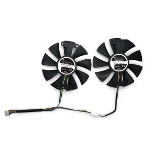 레드 데빌 GPU 쿨러 냉각 선풍기, 파워컬러 라데온 드래곤 AX RX 480 470 580 비디오 카드용, 교체용