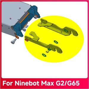 Ninebot KickScooter Max G2 G65 서스펜션 충격 스윙 암 예비 부품 용 후방 댐퍼 지원 알루미늄 합금
