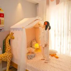 침대 캐노피 공주 침실 모기장 북유럽 케노피 인테리어