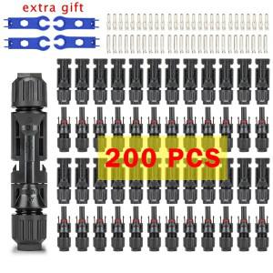 PVMC 케이블용 도매 패널 커넥터 키트, 태양광 1000V 30A, 2.5mm, 4mm, 6mm ², 400 개, 200 개