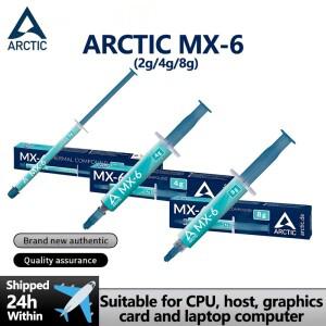 ARCTIC MX-6 (2g4g8g) 최고 성능의 CPU, 그래픽 카드, 노트북용 써멀 페이스트, 매우 높은 열전도율
