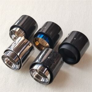 여러 유형 탄소 배기관 미니 쿠퍼 F54 R60 S JCW 자동차 머플러 팁 1PCS