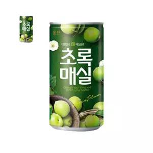 웅진 오리지널 초록매실 180ml 30캔 커피 주스 간식