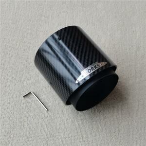 1Pcs 자동차 탄소 머플러 팁 미니 쿠퍼 F54 JCW 배기관