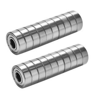 20PCS 608ZZ ABEC7 보드 소형 인라인 스케이트 탄소강 스쿠터 부품