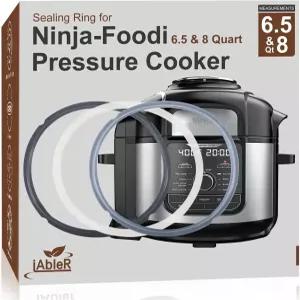 닌자 푸디 씰링 실리콘 개스킷 압력솥 6.5쿼트 및 8Qt FD401/FD301/OS301 교체 세트 110FY300 - 달콤