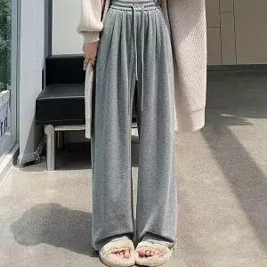 [하프클럽/셀러허브_여성트랜드패션]허리 밴딩 여성데일리캐주얼바지 고무
