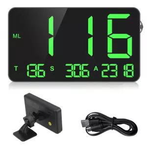 자동차용 OinDoDi 디지털 GPS 속도계 모든 차량용 트럭 골프 카트용 새로운 HUD MPH 주행 거리계 4.5인치