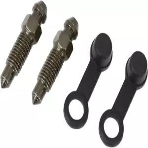 모터사이클 브레이크 마스터 실린더 안정적인 PARSLUCK 2Pcs M7x1mm 밴조 볼트 블리더 스크류 캡 포함