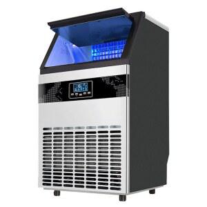 100KG 상업용 제빙기 자동 블록 220V 시스템 큐브 이탈리아 제빙 디자인 에너지