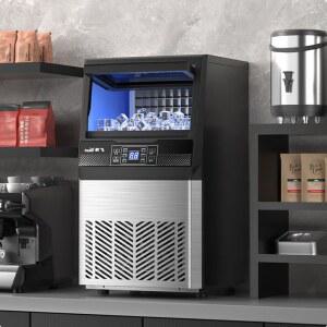 조리대 제빙기 9개 큐브 스쿱과 6분 준비됨 안에 포함된 26파운드 자체 24시간 바스가