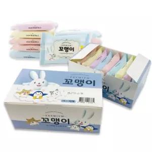 미니물티슈 TC_VBC 꼬맹이물티슈 (대 10매입x10팩)X소박스 1개