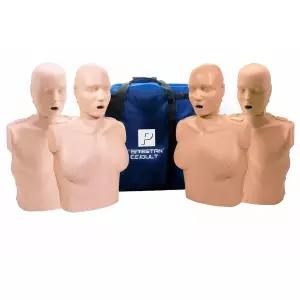 PRESTAN 전문 성인 및 여성 마네킹 CPR 피드백 포함 4팩 2개 다양성 교육 훈련