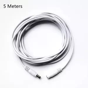 호환 DC 연장 케이블 전선가리개 3M 5M 10M 20M 30M 5.5x2.1mm 여성-남성 플 12V 5V 24V 전원 어댑터 코드