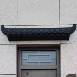 한옥 처마 플라스틱 한식집 장식 중국 기와 지붕 골동품