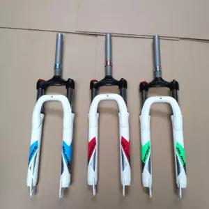 산악자전거 충격 쇼바 완화 스프링 앞 알루미늄
