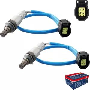 2PCS 234-4547 산소 O2 센서 업스트림 다운스트림 세트 가열 공기 연료비 크라이슬러 200 지프 컴퍼스