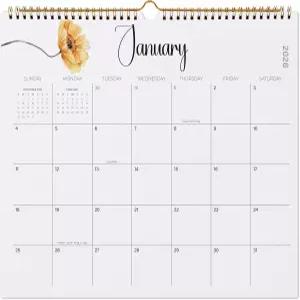 2026-2027 월 캘린더 조코타 18 2026년 1월부터 2027년 6월까지 운영 15인치 x 12인치 유선 연결 홈 및