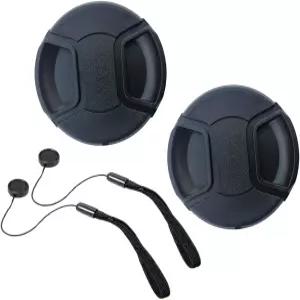 니콘 쿨픽스 P900 P950 디지털 카메라용 67mm 렌즈 캡 커버(액세서리용) 후이푸샹 [2팩]