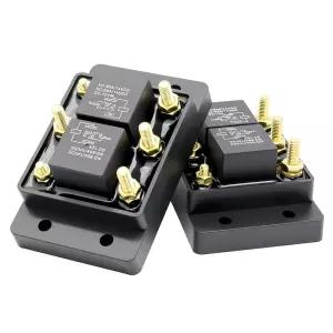 2PCS 순방향 및 후진 릴레이 모듈 12V 60A/80A 타프 모터 윈치 스노우 플로우 트 크레인 흡기/배기 팬