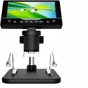 디지털 경 1000배 7인치 IPS LCD 128GB 카드 LED 조명 8개 양방향(스탠드/핸디) 충전식 광학 전자 초등학생