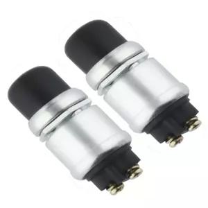 HZ-몬스타 푸시 버튼 스타터 스위치 12V / 24V 2Pcs 50A 방수 시작 엔진 시동 순간적 경적 자동차 해상