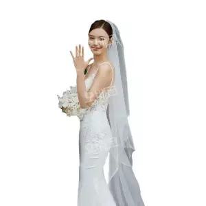 셀프웨딩드레스 피로연원피스 신부 2부 프렌치 슬림핏 럭셔리 결혼식 연주회