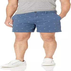 남성 클래식 핏 7인치 치노 반바지