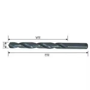 스트레이트드릴 3225 35 절삭 목공 날 2.4mm