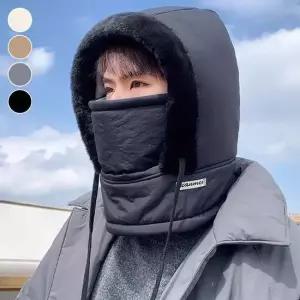 남여공용 스키장 겨울 패딩 플리스안감 후드 넥워머 매쉬바라클라바