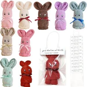 추억의 핸드 타월 토끼 곰 쁘띠 선물 세트 2종 11마리 30cm