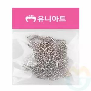 위랜드 체인 군번줄 15cm 10봉세트 스텐사슬 체인연결