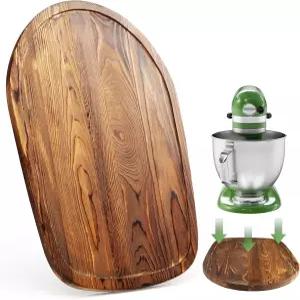 KitchenAid용 관차오 식품 등급 대나무 슬라이더 4.5-5 Qt 틸트 헤드 스탠드 믹서 Artisan용 기기 슬라이딩
