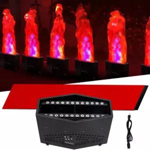 무대 할로윈 DJ 파티 조명 나이트클럽 캠프파이어 특별 휴일을 위한 ZLPOWER 가짜 불꽃 36개와 5피트 인공