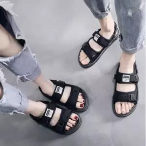 남녀공용 찍찍이샌들 스트랩샌들 커플슬리퍼 2컬러 쪼리 조리 협력업체02