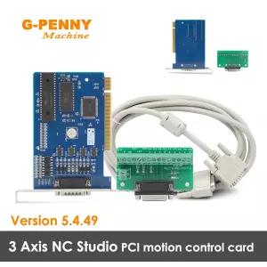 라우터 조각 밀링 머신 인터페이스 어댑터 브레이크아웃 보드 R용 NC Studio 3축 PCI 모션 컨트롤 카드