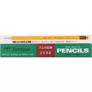 톰보우 2558-B 고무 펜슬 2558B 12개